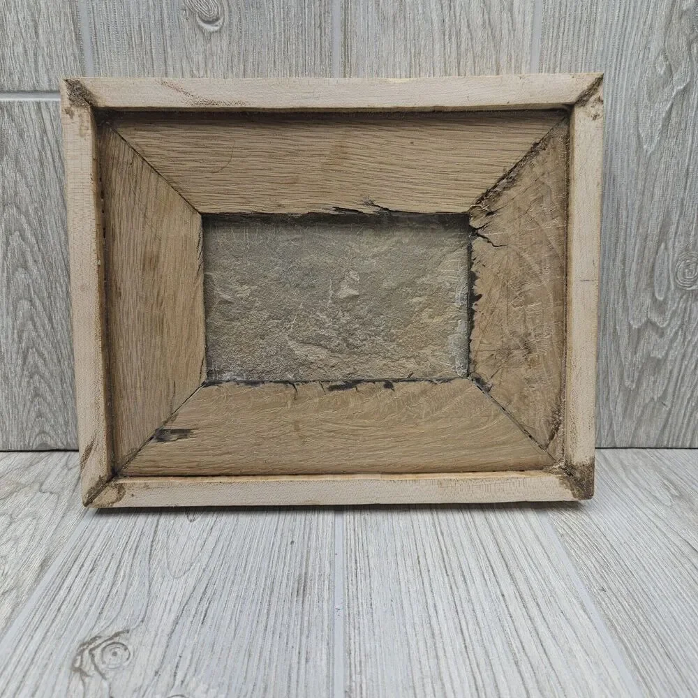 Knightia Fossil Fish Fossil In‎ Hand Made Reclaimed Wooden Frame 10